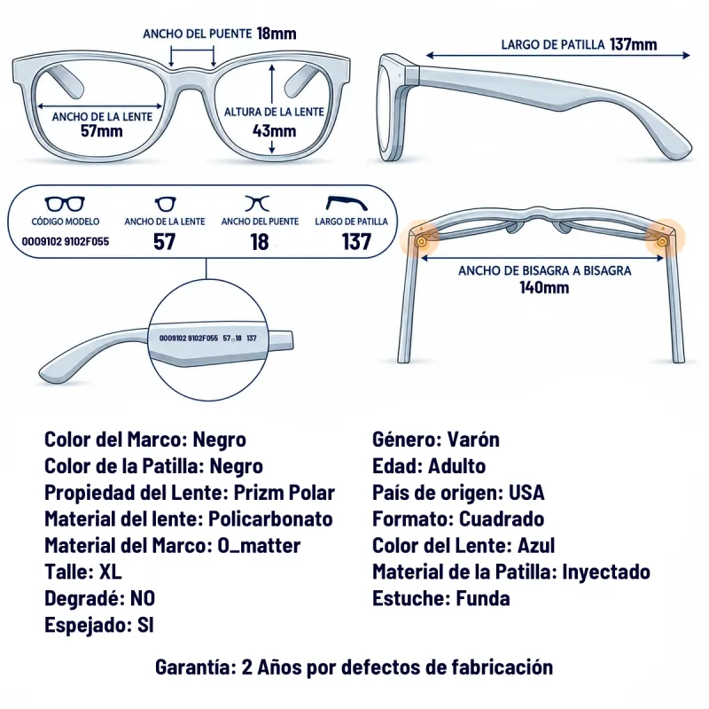 Oakley Oo9102 9102F0-55-XL