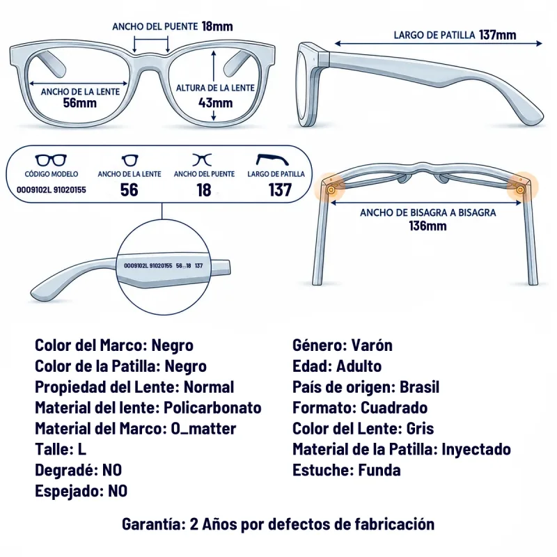 Oakley Oo9102l 910201-55-L
