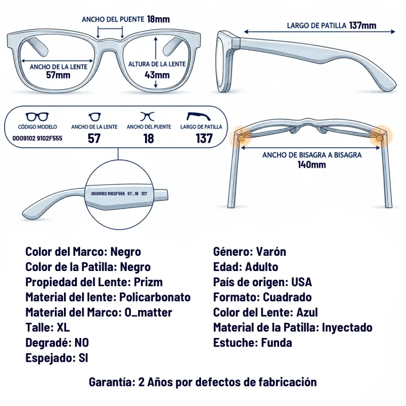 Oakley Oo9102 9102F5-55-XL