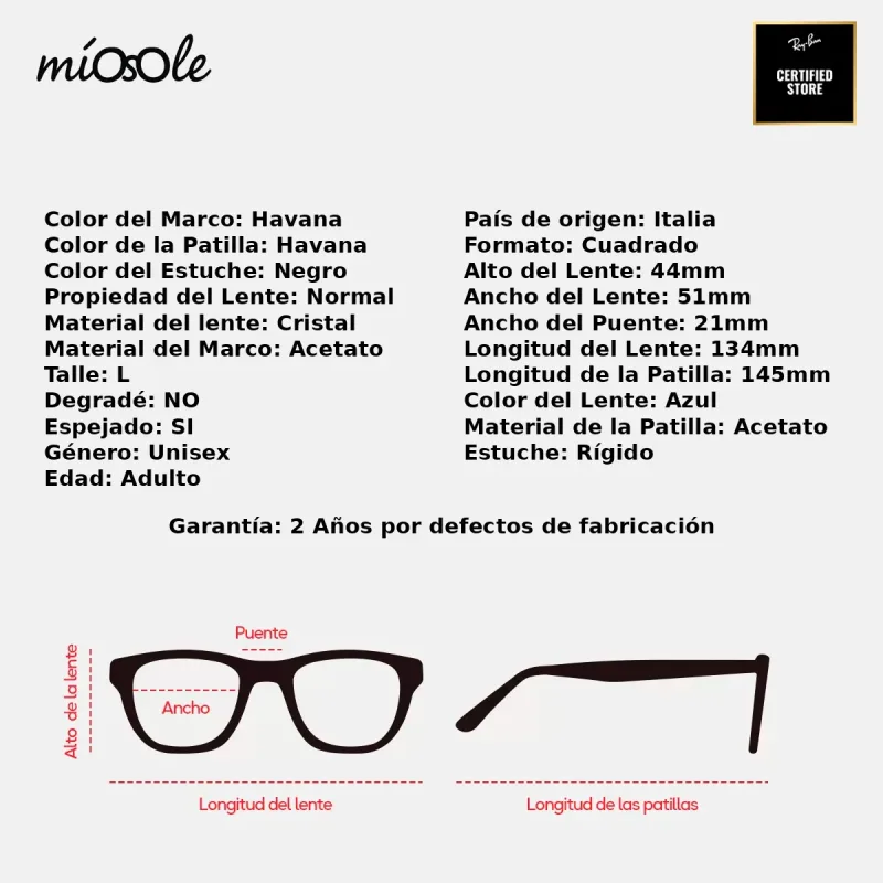 Ray-Ban Rb3016 114517-51-L
