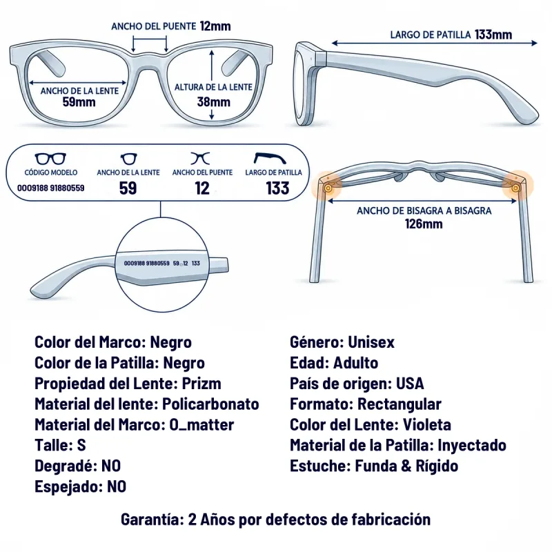 Oakley Oo9188 918805-59-S