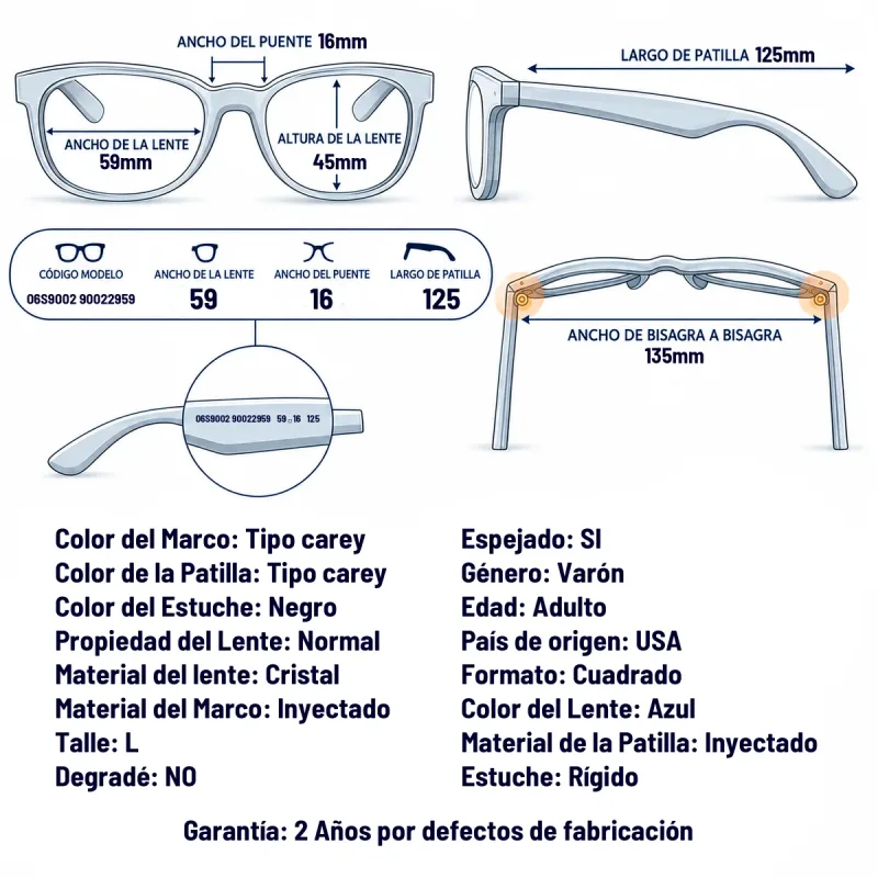 Costa Del Mar 6s9002  900229-59-L