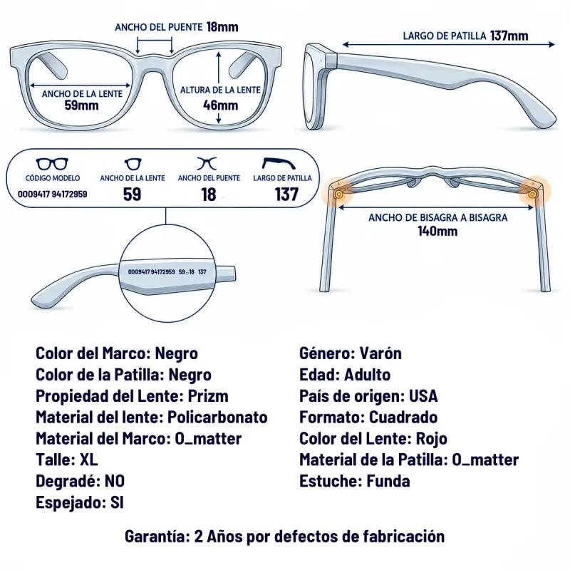 Oakley OO9417 941729-59-XL